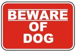 Beware of Dog, Sign